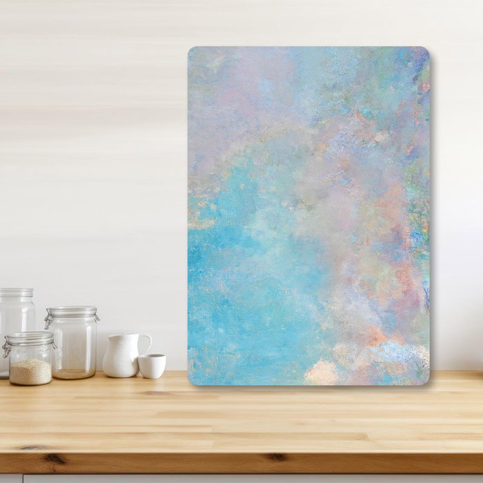 Hermia Tabla de Cortar de Vidrio Templado Multicolor 30 x 40 cm